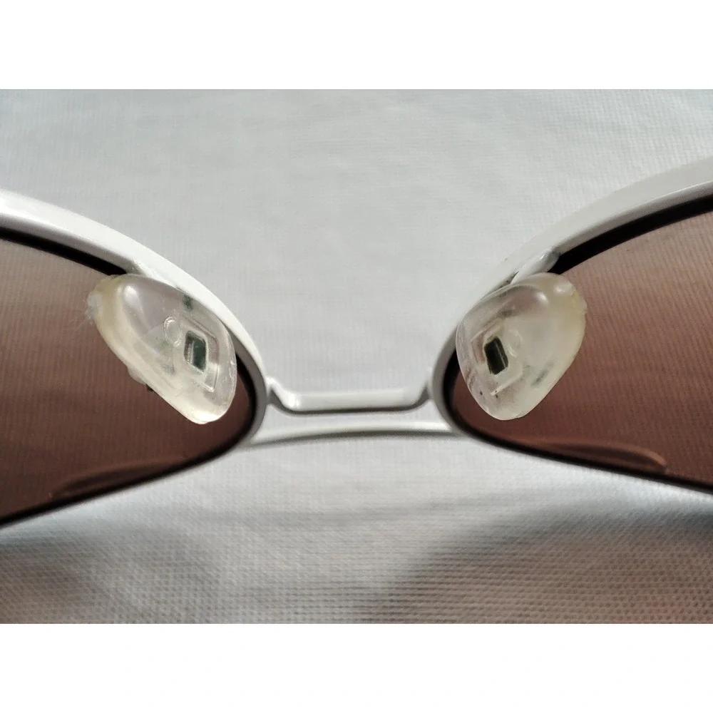 Armani Exchange AX 2038/S White Aviator Sunglasses‎ Brown Gradient Lenses 58-14